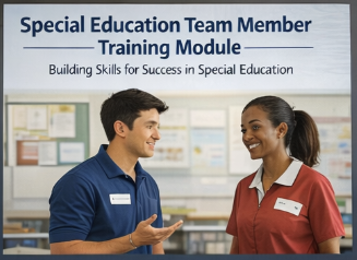 Module title slide: Special Education Team Member Training Module